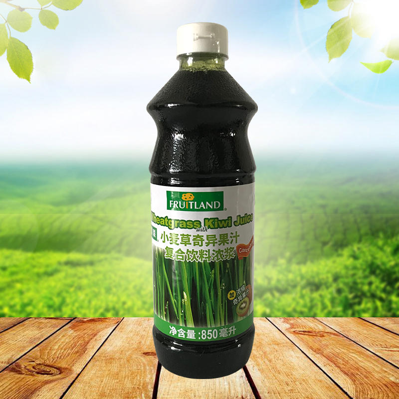 马来西亚小麦草汁富联浓缩小麦草汁850ml泰绿柠檬小麦草芦荟用