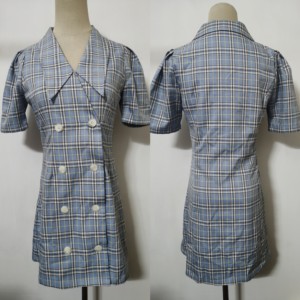 
9 yuan collection summer dress mixed style clearance retro sweet slim fit high waist A-line short skirt