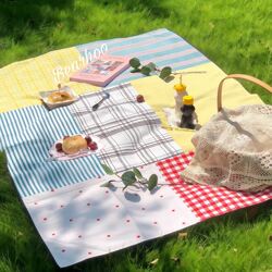 Camping Mat, Picnic Mat, Park Lawn Mat, Outdoor Spring Outing Essentials, Portable Beach Mat, Waterproof, Moisture-Proof, Thickened