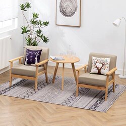 Balcony Leisure Set with One Table and Two Chairs, Hotel and Guesthouse Bedroom Tea Table and Chair Set, Three-Piece Set for Rest Area, Coffee Table and Chairs