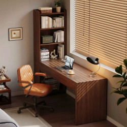 Corner Desk Bookshelf Bookcase Integrated Table Student Home Writing Study Desk Bedroom Corner Computer Desk