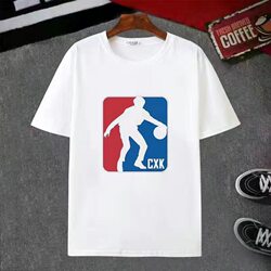 Chicken, You'Re so Beautiful Short-Sleeved Men's T-Shirt, Women's Personalized Clothing with a Graphic Design, You Playing Basketball Like Cai Xukun, Funny Top, Half-Sleeve