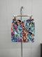 Slimming new style printed short skirt with style high waist fashion retro skirt