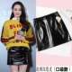 Spring and Autumn New Patent Leather Skirt Covering Hips PU Patent Leather Bright Leather Zipper Short Skirt High Waist Versatile Slimming Skirt