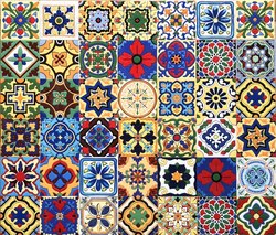 Small Tiles 100×100 Mediterranean Background Kitchen Dining Room Bathroom Border Line 10cm Glossy Glazed Tiles