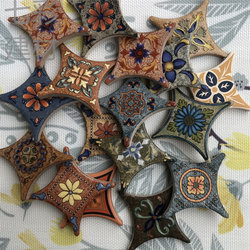 Rounded Corner Antique Brick Corner Flower 500 Wall Tiles Flower Tiles Mosaic American Retro Tiles Floor Tiles 66 Small Flower Tiles