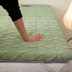 Yue Tong Shan Fleece-Lined Sponge Beauty Mattress Winter Milk Velvet Massage Warm Dormitory Bedding Taffeta Thermal Blanket