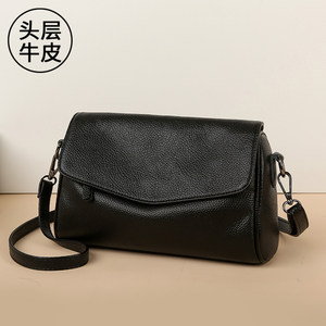 
Genuine leather small square bag for women 2026 new fashion soft cowhide mother bag crossbody bag large capacity shoulder pillow bag
