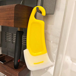 Kitchen Silicone Scraper Dishwasher Scraper Food-Grade High-Temperature Resistant Multi-Functional Oil Scraper Non-Stick Pan Cleaning Scraper
