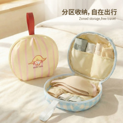 Simple Underwear Storage Bag, Travel Intimate Clothing Storage Pouch, Bra, Underwear, and Socks Organizer, Three-In-One Portable