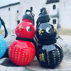 Chinese style gourd sports water bottle Fulu water cup