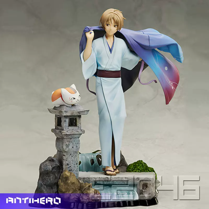 E2046 GK 模型白模夏目貴志與斑夏目友人帳1/8 動漫模型