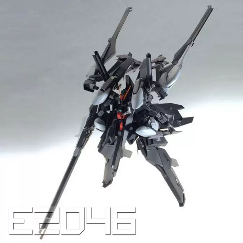 E2046 模型RX-124 高達TR-6 海茲爾II火星吉翁擄獲GK白模