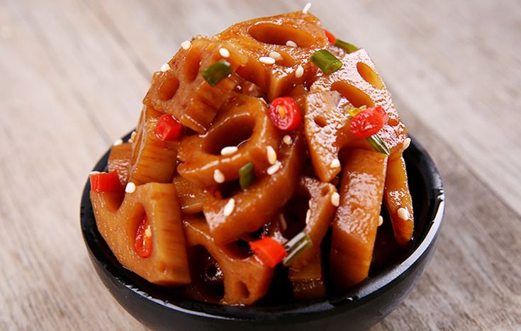 下饭神器香辣藕片