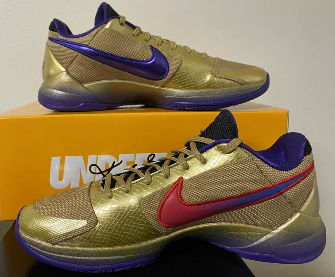 Nike Kobe 5 Protro Undefeated Hall of Fame DA6809-700 科比-Taobao