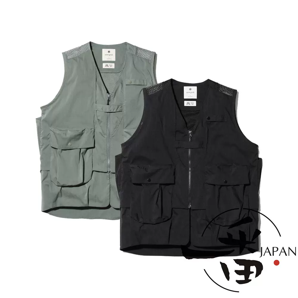 一番訂購Snow Peak Stretch FR Vest S Sage 防水機能馬甲背心-Taobao