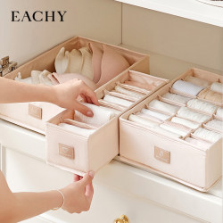 Underwear and socks storage box for bras and panties