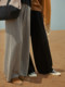 Say Ya free travel loose super slim pleated wide-leg cashmere straight pants high-end/simple