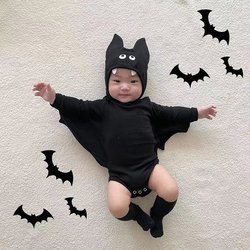 Halloween children's cos costume boy cartoon bat style suit children's baby baby dress up costume