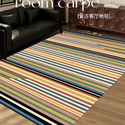 Vintage Sofa Carpet for Living Room 2026 New Model Green Dopamine Bauhaus Ins Mid-Century Style Bedroom Bedside Rug