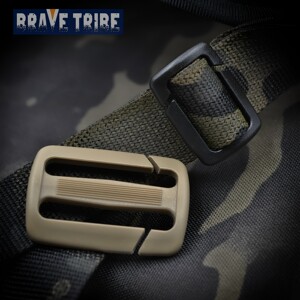 [Brave Tribe] Shoulder strap non -slip buckle backpack shoulder bag waist bag shoulder strap nylon woven non -slip canolation buckle
