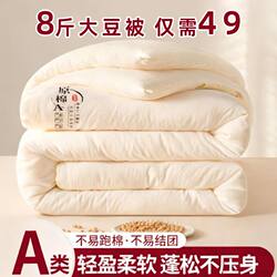  Free Shipping Soybean Fiber Quilt Winter Quilt Thickened Spring and Autumn Quilt Core All-Season Universal Cotton Quilt Dormitory Single Student