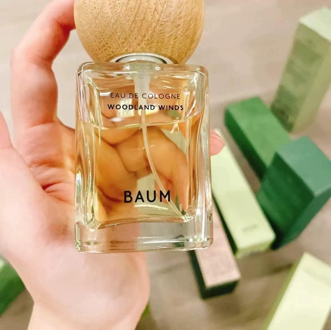 資生堂高端小眾BAUM 木質調雪鬆柑橘林之風香水EDC森林系愉悅香氛-Taobao