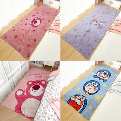 Gold Diamond Velvet Living Room Sofa Coffee Table Entrance Bay Window Carpet Bedroom Bedside Door Entrance Corridor Yoga Floor Mat