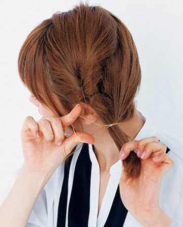 女生短发扎头发发型 让你一星期不重样