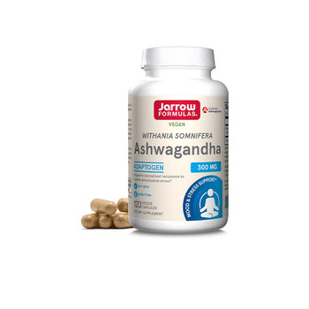 
JarrowFormulas Ashwagandha Anti-compression Capsules