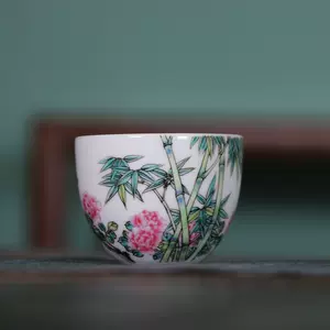 珐瑯彩 粉彩 茶杯 中国骨董 御製 珐瑯彩 粉彩 茶杯 中国骨董 御製