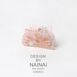 Cute and Colorful Cat Hair Clip, Hairpin, Bangs Clip, Creative and Adorable Hair Accessory, Versatile Shark Clip Hair Accessory