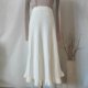 2023 Autumn and Winter New High Waist Skirt Solid Color Swing Skirt A-Line Pleated Mid-Length Korean Style Long Skirt for Women