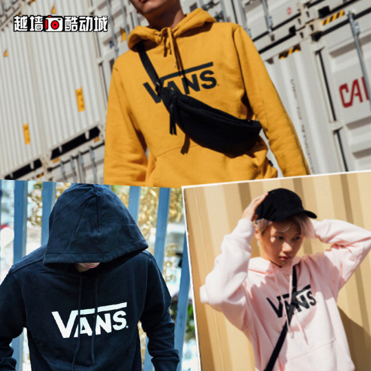 Vans Classic Logo Pullover Hoodie - Unisex - Vn0a3txi50x