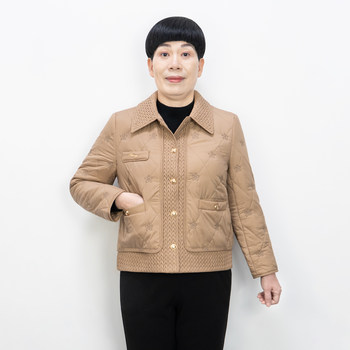 
50-year-old mother's coat, western style casual jacket top