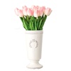 10 pcs pu hand-feeling mini tulip simulation flowers nordic style tea table flowers/dining table overall floral set