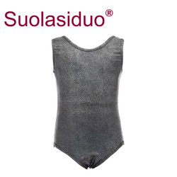 Suolasiduo Xiduo Children's One-Piece Tight-Fitting Practice Clothes Dance Practice Clothes Gymnastics Swimming Fitness Clothes