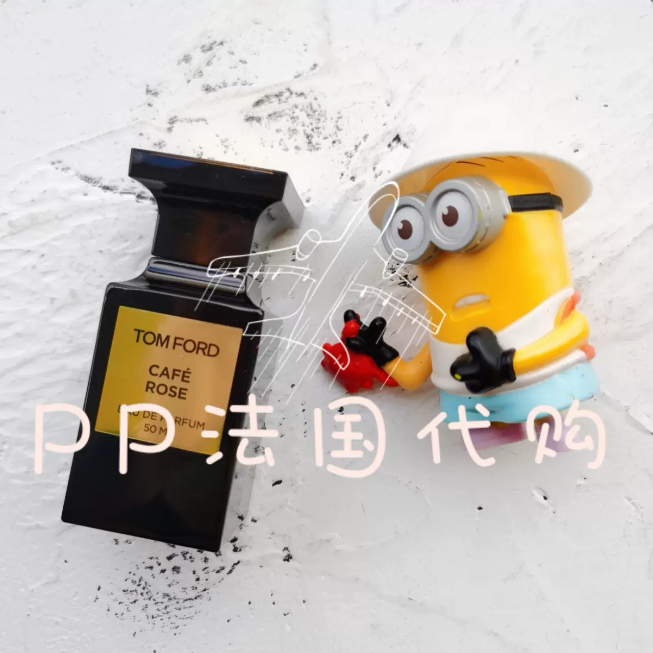 包邮 法国直邮 Tom Ford 香水 TF 咖啡玫瑰 浓香 CAFE ROSE 50ML-Taobao