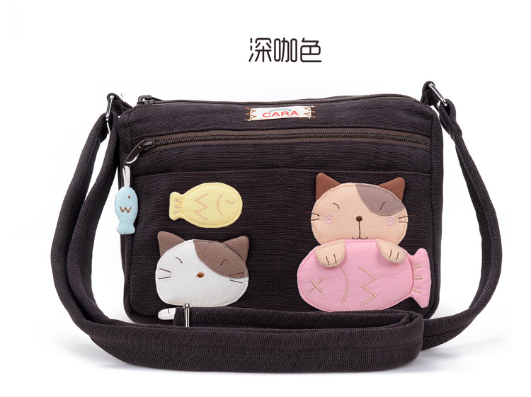 Yoga deals Cats Messenger Purse