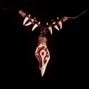 
World of Warcraft wow inspired King Saurfang tribe pendant necklace pendant for boyfriend and husband