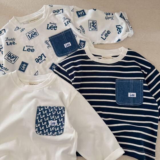 
Long-sleeved children's T-shirt 2025 autumn and winter Korean style casual baby long-sleeved autumn bottoming shirt for boys and girls