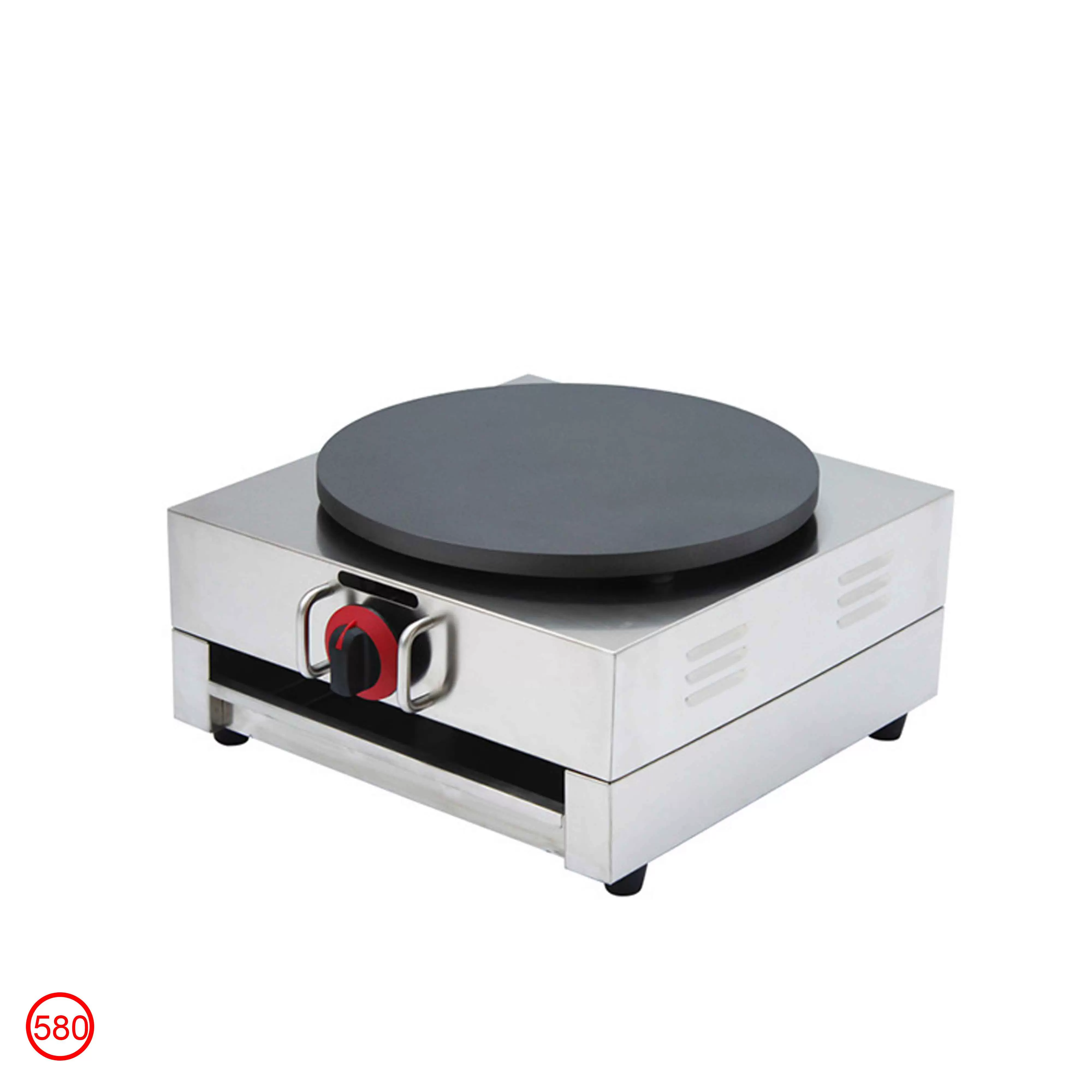 商用燃气款山东煎饼果子机可丽饼薄饼机小吃设备pancake maker