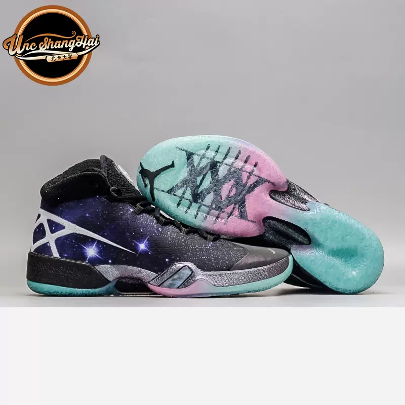 北卡大学Air Jordan 30 XXX Q54 AJ30 银河银河30 863586-010-Taobao