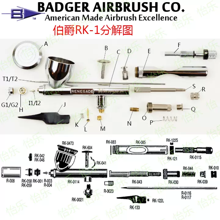 Badger Krome Airbrush