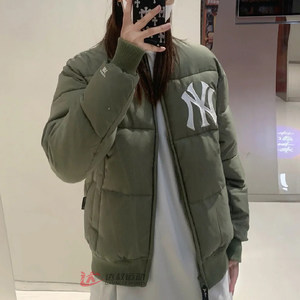 NEWERA New Yahua MLB couple jacket men and women NY big standard warm cotton jacket 12557989

