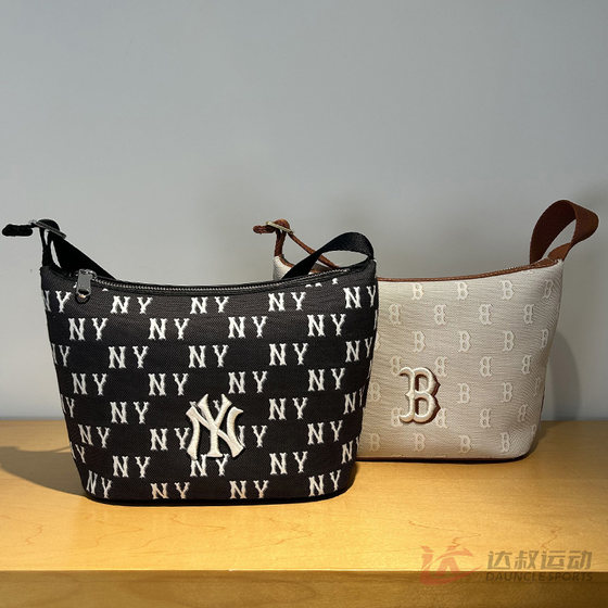 
25 new MLB underarm bag men and women NY retro old flower shoulder bag crossbody bag sports and casual bag 3ABQM015N