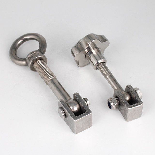 304 stainless steel lifting eye nut screw U-shaped channel steel union ...