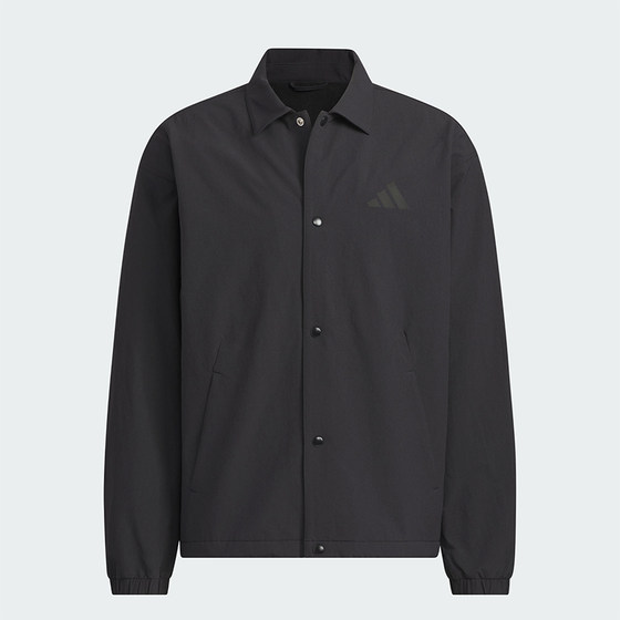 
Adidas Men's 2026 Winter Woven Waterproof Plus Velvet Warm Lapel Jacket JN0114 0115