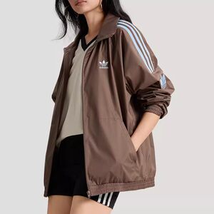 
Adidas Clover Outdoor Sun Protection Couple Stand Collar Windproof Men's and Women's Casual Long Sleeve Jacket KV8875