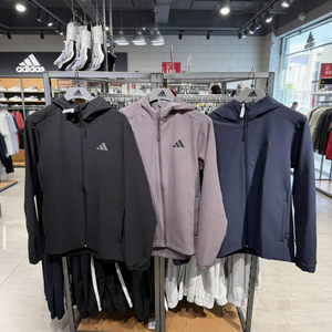 
Adidas/Adidas casual sports windproof hooded jacket for men and women KF5222 KF5222